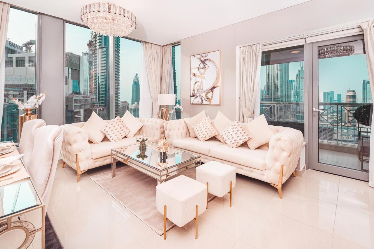 Elite Royal Apartment - Highest Floor - Full Burj Khalifa & Fountain View - Duke ดูไบ ภายนอก รูปภาพ