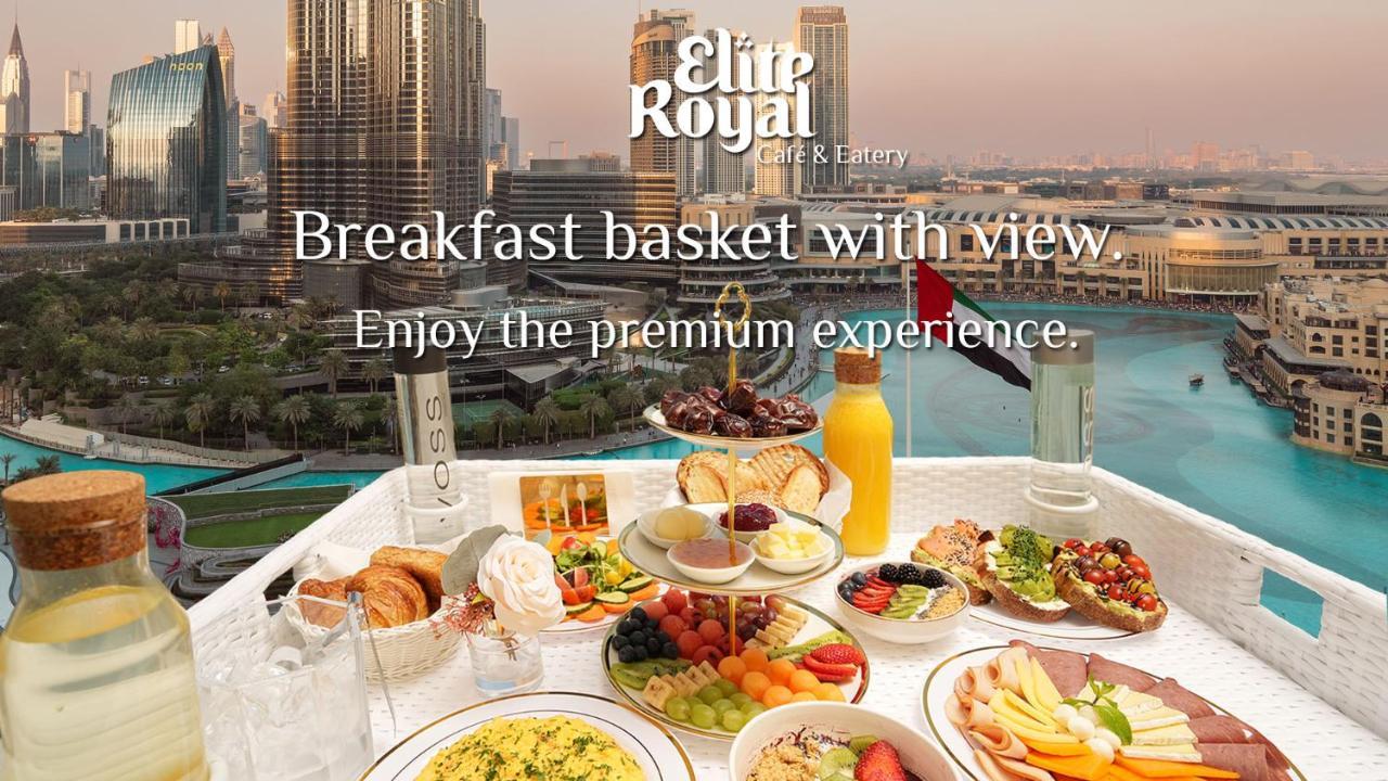 Elite Royal Apartment - Highest Floor - Full Burj Khalifa & Fountain View - Duke ดูไบ ภายนอก รูปภาพ